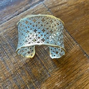 Kendra Scott gold and silver bangle